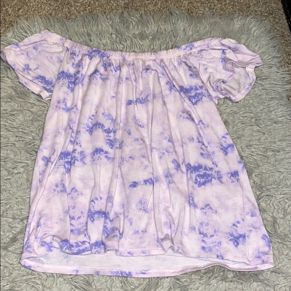 Hollister off the shoulder top! Size M